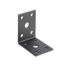 Vinkelbeslag sort 50 x 50 x 35 mm